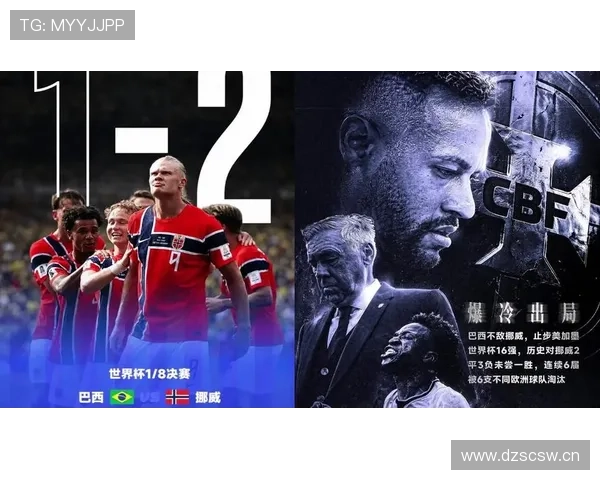 挪威2-1爆冷淘汰巴西：世界杯16强战冷门回顾